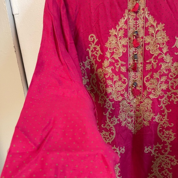 Edenrobe Kurta with J. matching pants - Picture 2 of 4